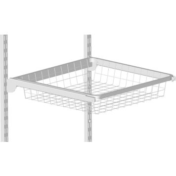 Ulosvedettävä Raami Lundbergs 450 mm Hopea