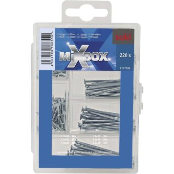 Naulalajitelma Suki Mixbox 220 kpl sininen