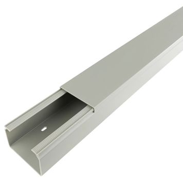 Kaapelikanava REV Ritter harmaa 60 x 40 mm 2 m