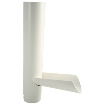 Vedenlaskuläppä Marley DN 105 valkoinen