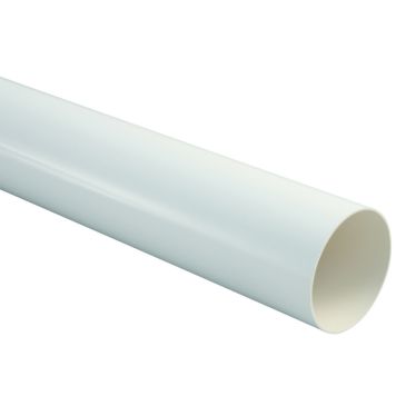 Syöksytorvi Marley DN 105 3 m valkoinen