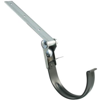 Säädettävä koururauta Marley 125 mm antrasiitti