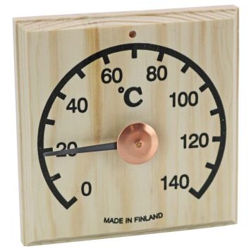 Saunamittari Saunia neliö 12 x 12 cm