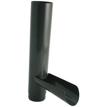 Vedenlaskuläppä Marley DN 105 antrasiitti