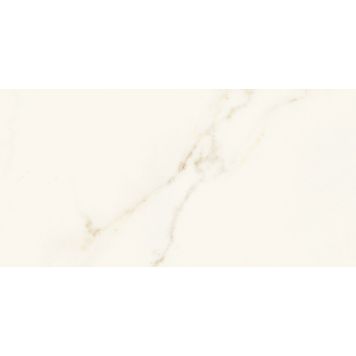 Lattialaatta Palazzo Norden Calacatta kiiltävä valkoinen 30 x 60 cm