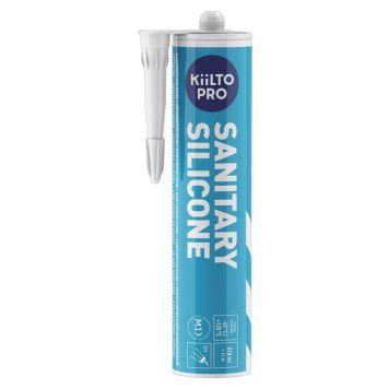 Saniteettisilikoni Kiilto Pro 00 väritön 310 ml