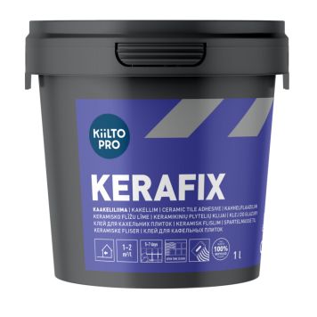 Kaakeliliima Kiilto Pro Kerafix 1 l