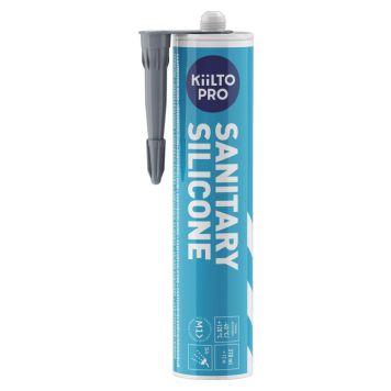 Saniteettisilikoni Kiilto Pro 42 steel 310 ml