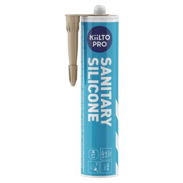 Saniteettisilikoni Kiilto Pro Beige 310 ml