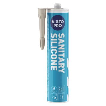 Saniteettisilikoni Kiilto Pro 29 light beige 310 ml
