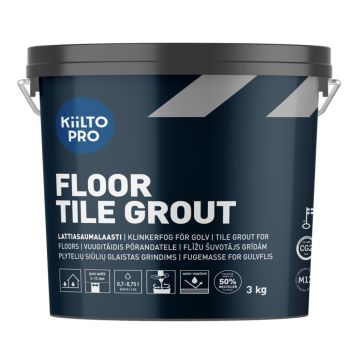 Lattiasaumalaasti Kiilto Pro Floor Tile Grout 248 Antracite
