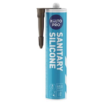 Saniteettisilikoni Kiilto Pro 38 ground brown 310 ml
