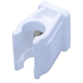 Putkenpidin Gelia 10 mm Valkoinen, 4 kpl