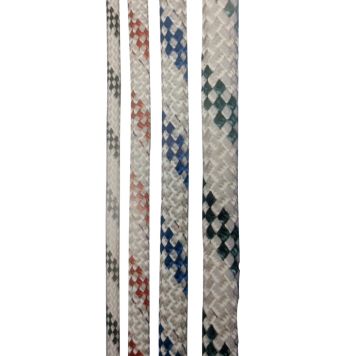 Köysi Seilflechter Atlantik Compact Valkoinen/Punainen 5 mm