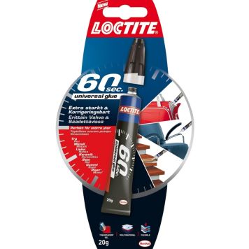 Yleisliima Loctite 60 Seconds 20 g