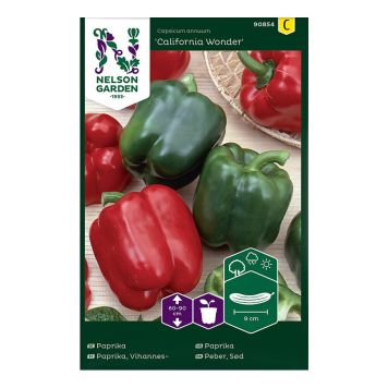 Paprika Nelson Garden California Wonder