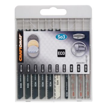 Pistosahanterä Craftomat Puulle 10-os