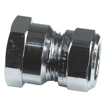 Puserrusliitin Gelia SK 1/2" x 12 mm, Kromi