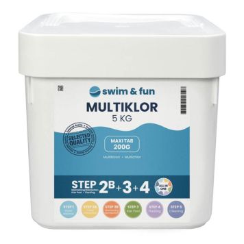 Multiklor Swim&Fun 200 g 5 kg