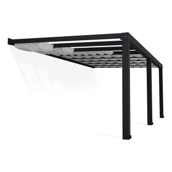 Terassikatoksen aurinkosuoja Canopia Stockholm-terassikatokseen