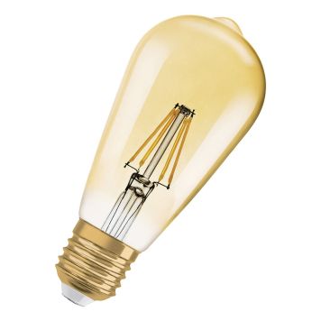 LED-lamppu Osram Vintage Edison Kulta E27 410 lm 2400 K