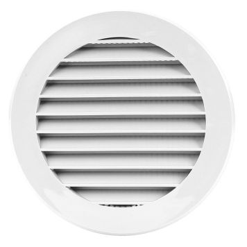 Tuuletusritilä Europlast Valkoinen 100 mm