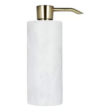 Saippua-annostelija Camargue Marmel valkoinen/kulta