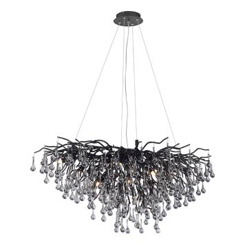 Kattovalaisin Paul Neuhaus Icicle musta 50 x 100 x 250 cm