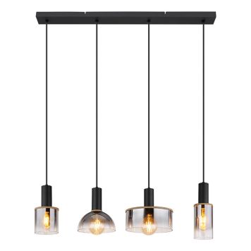 Riippuvalaisin Globo Classis 4-os musta/savulasi 105 cm