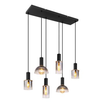 Riippuvalaisin Globo Classis 6-os musta/savulasi 77 cm