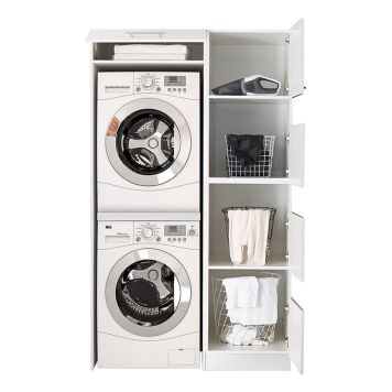 Pesutornikaappi Respekta Clara + 4-ovinen kaappi