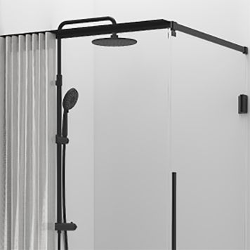 Suihkuverhotanko Svedbergs 90 cm Lyijynmusta