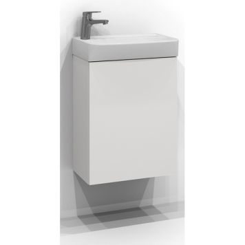 Allaskaappi Svedbergs Bloc valkoinen 45 x 25 cm