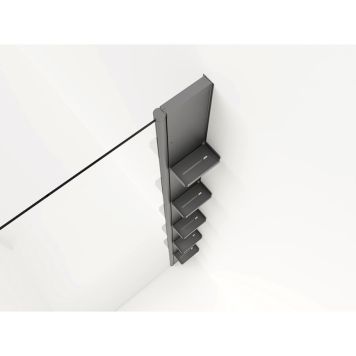 Säilytysjärjestelmä Skoga Svedbergs Matta alumiini