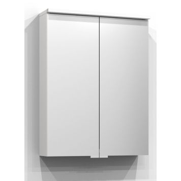 LED-peilikaappi Svedbergs Bloc valkoinen 55 x 72 cm