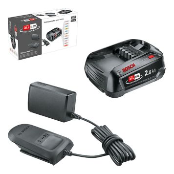 Akku ja laturipaketti Bosch 18V 2,5 Ah 1830CV
