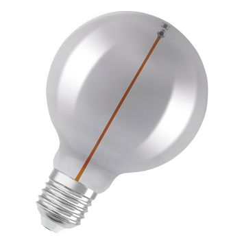LED-lamppu Osram Vintage 1906 Big Globe Smoke 6 E27 60 lm 1800K Savunharmaa