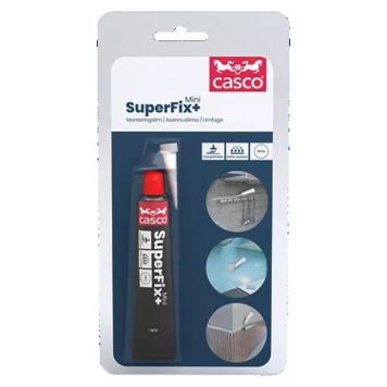 Asennusliima Casco SuperFix+ valkoinen 40 ml