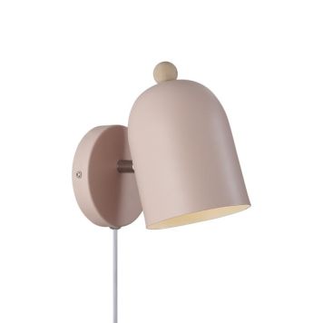 Seinävalaisin Nordlux Gaston roosa