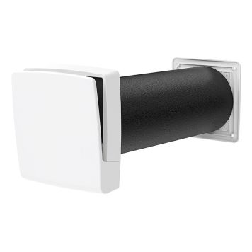 Korvausilmaventtiili Fresh TL80C DBS seinäventtiili