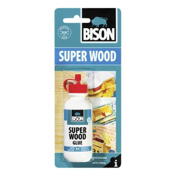 Puuliima Bison Super Wood Glue D3 Kirkas 75ml