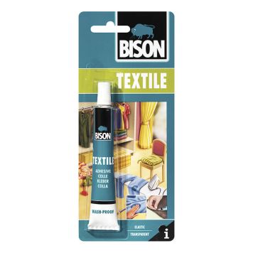 Tekstiililiima BISON Textile Kirkas 25 ml