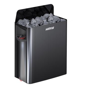 Sähkökiuas Harvia The Wall SW60 6,0 kW Black Steel