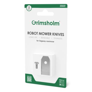 Varaterät Segway Navimow robottiruohonleikkuriin 12 kpl