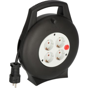 Kaapelikela sisäkäyttöön Brennenstuhl Vario Line musta 10 m IP20