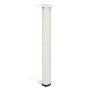 Kalustejalka REI D80 valkoinen 710 mm