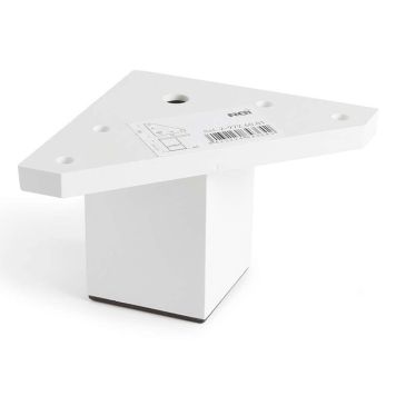 Kalustejalka REI valkoinen 40 x 40 x 60 mm