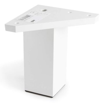 Kalustejalka REI valkoinen 40 x 40 x 100 mm