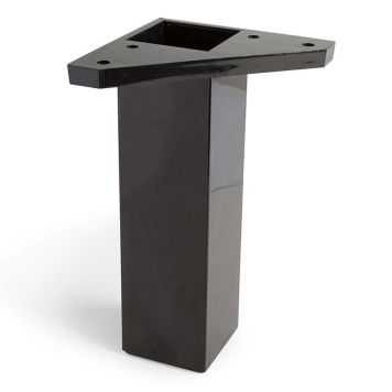 Kalustejalka REI musta 40 x 40 x 150 mm