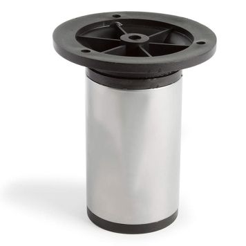 Säädettävä kalustejalka REI D50 alumiini 100 mm